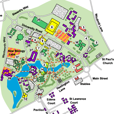 York University Map